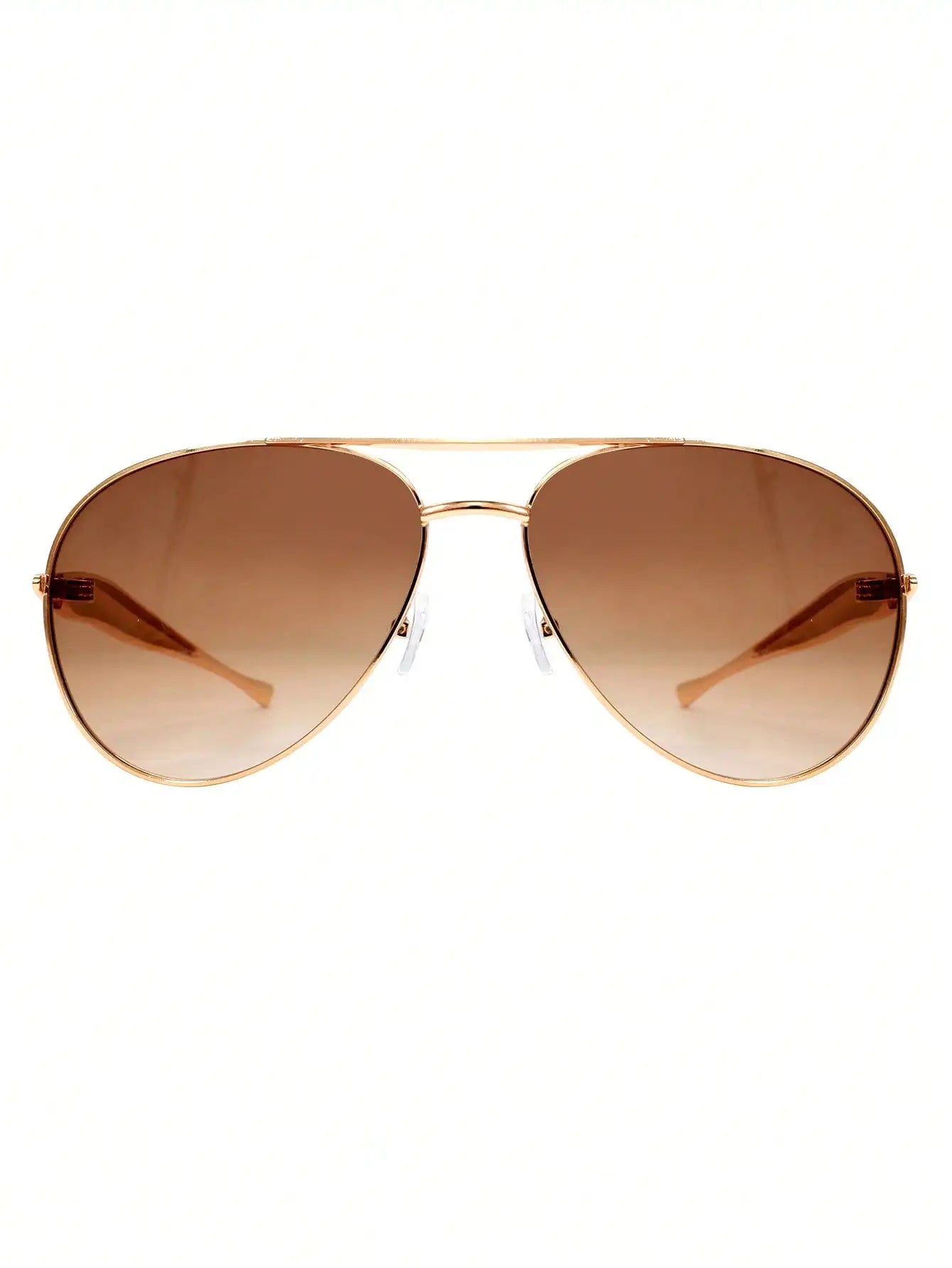 Large Frame Double Bridge Aviator Sunglasses | UV400