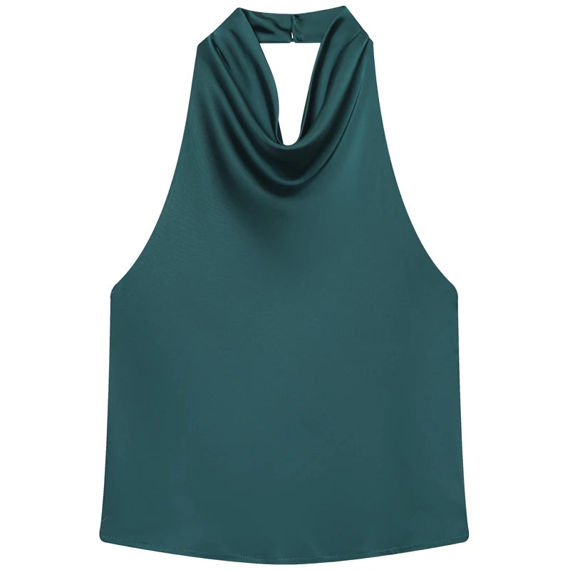 Women's Halter Backless Vest Top