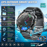 GUHUAVMI TANK Y102 GPS Smart Watch | 3ATM
