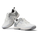 FitVille Men's Wide Pickleball Shoes Tennis Shoes Full Court Tennis Sneakers with Arch Support Lightweight Non-slip Sports Shoe