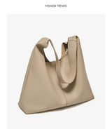 FOXER Minimalism Split Leather Women Shoulder Underarm Bag 2026 New Solid Casual Hobo Bag Female Daliy Tote Bag Purse