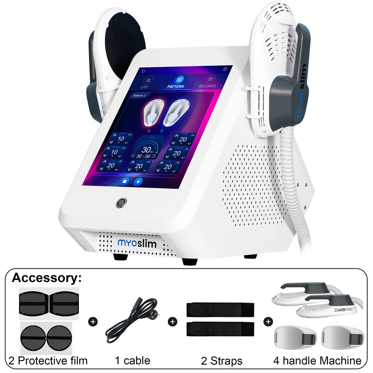 MYOSLIM 6500W EMS Neo RF Body Sculpt Machine Pro
