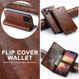 Magnetic PU Leather Flip Wallet Case for iPhone