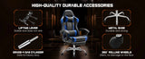 JHK Ergonomic Gaming Chair with Lumbar Support