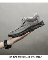 Men Leather Casual Shoes Breathable Loafers Men Sneakers New Male Comfortable Leather Flat Footwear Sneakers Men Shoes
