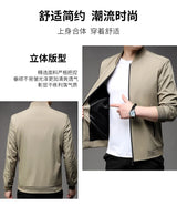 Men’s Classic Baseball Collar Casual Jacket