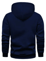 Relaxed-Fit Printed Hooded Sports Pullover