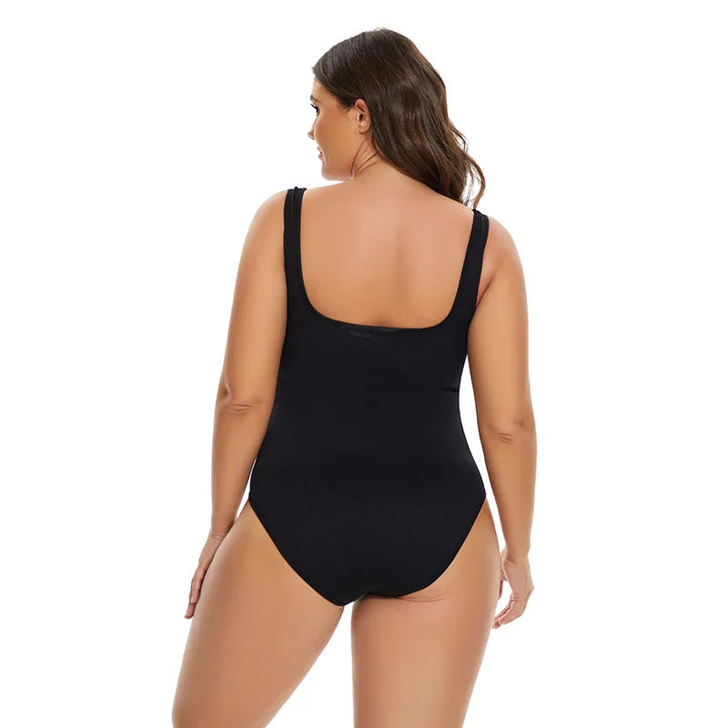 Ribbed Sculpting Seamless Jumpsuit | Firm Compression Shapewear
