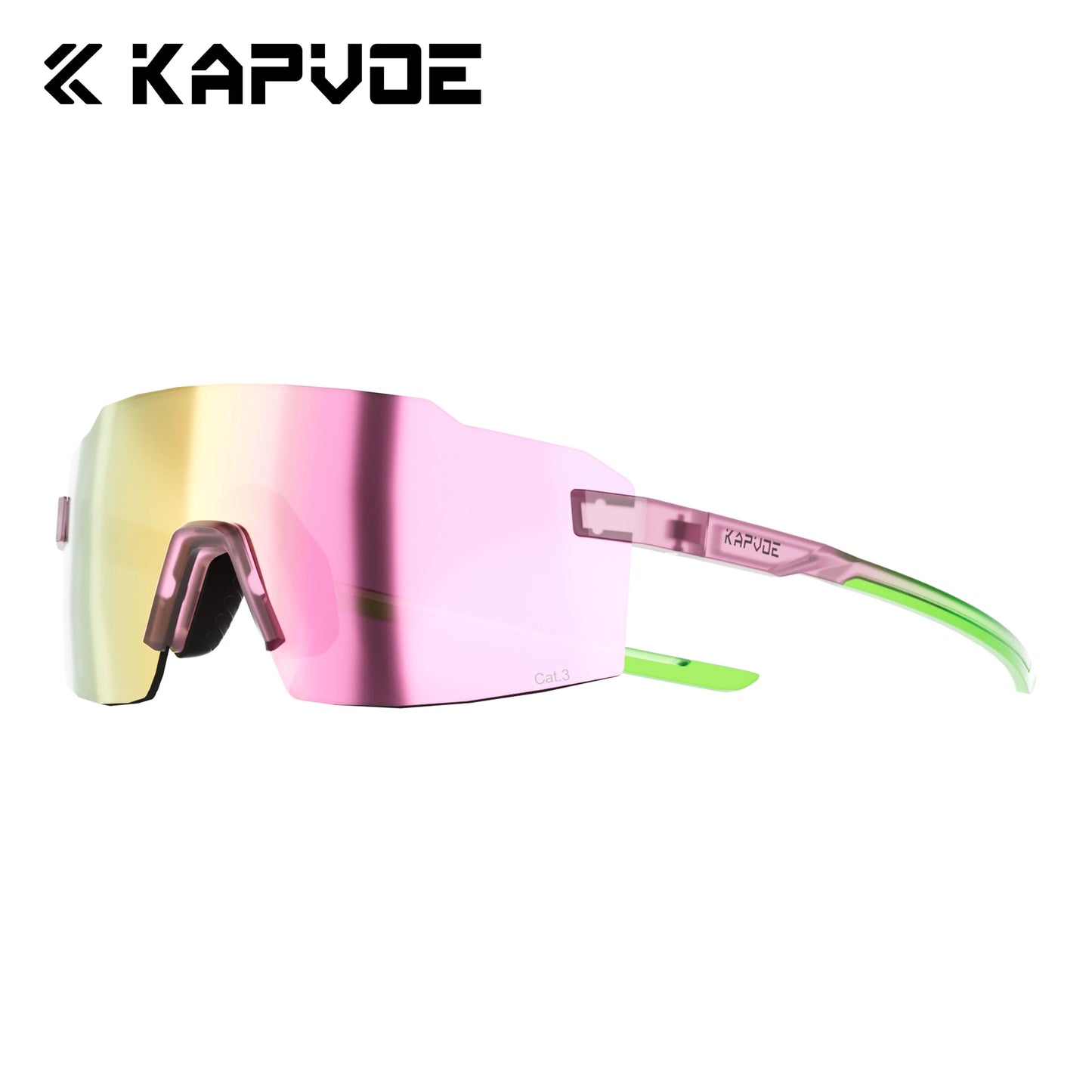 Kapvoe Fashion Sunglasses for Men Photochromic Runnning Glasses Light-Weight Cycling Glasses Bike Women UV400 Hiking Eyewear