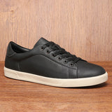 Men's casual shoes 2025 brand fashion comfortable leather shoes men