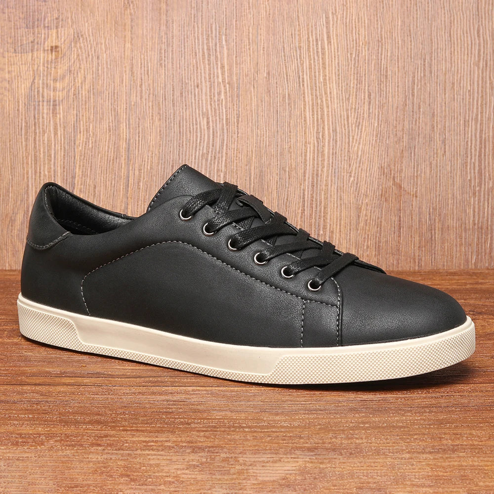 Men's casual shoes 2025 brand fashion comfortable leather shoes men