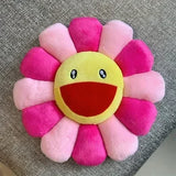 Rainbow Daisy Children's Plush Pillow, Japanese, Sunflower, Floor Game Mat Seat Pillow Sofa House Car Decoration Plush Pillow