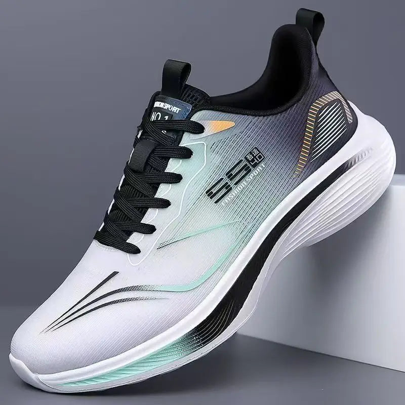Men's Breathable Mesh Casual Sneakers — Lightweight, Non-Slip Soft Sole