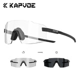 Kapvoe Fashion Sunglasses for Men Photochromic Runnning Glasses Light-Weight Cycling Glasses Bike Women UV400 Hiking Eyewear