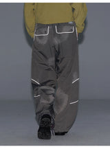 Men's Loose Fit Elastic Waist Cargo Pants