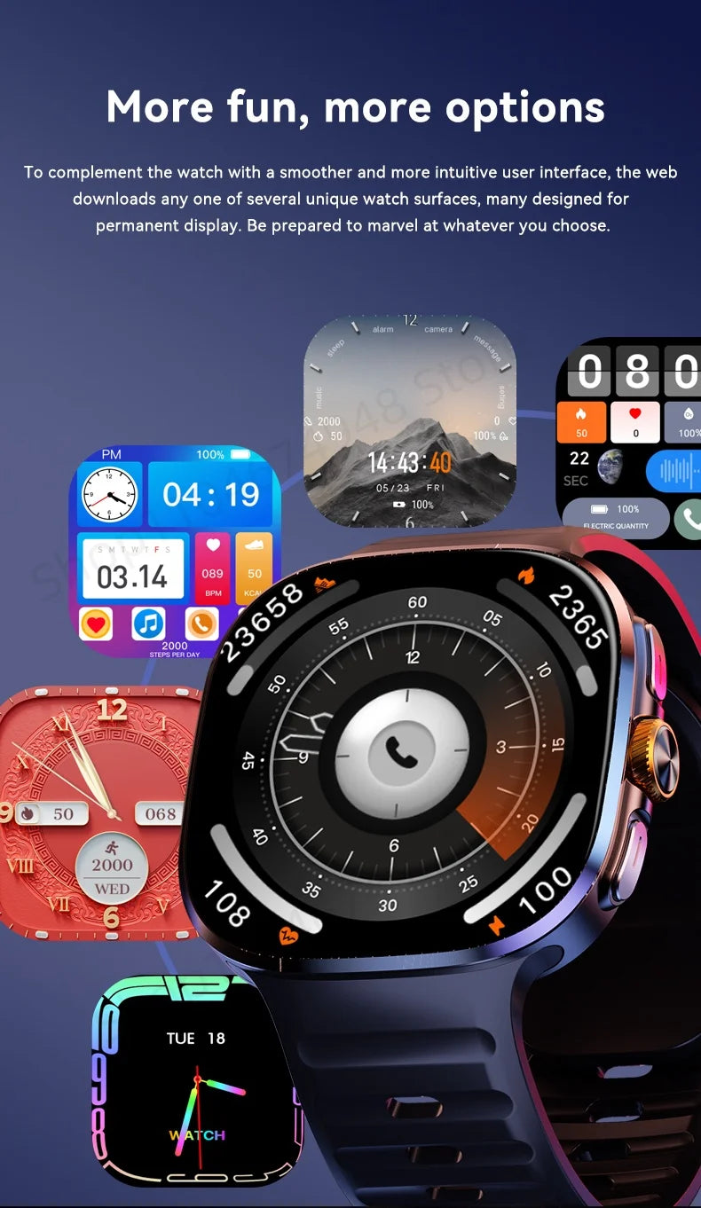 M99 Smartwatch 4G Android – 2.4" AMOLED, GPS, NFC, Camera