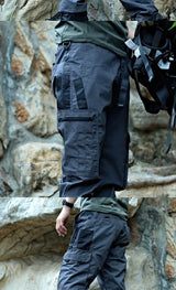 Men’s Waterproof Tactical Cargo Pants – Multi-Pocket Outdoor Work Trousers