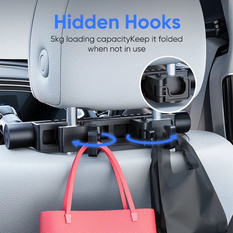 Car Seat Headrest Adjustable Side Head Support Telescopic Support on Cervical Spine for Adults Kids U Shaped Pillow