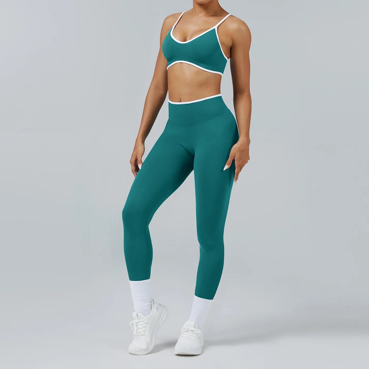 Seamless 2-Piece Sculpt Fitness Set