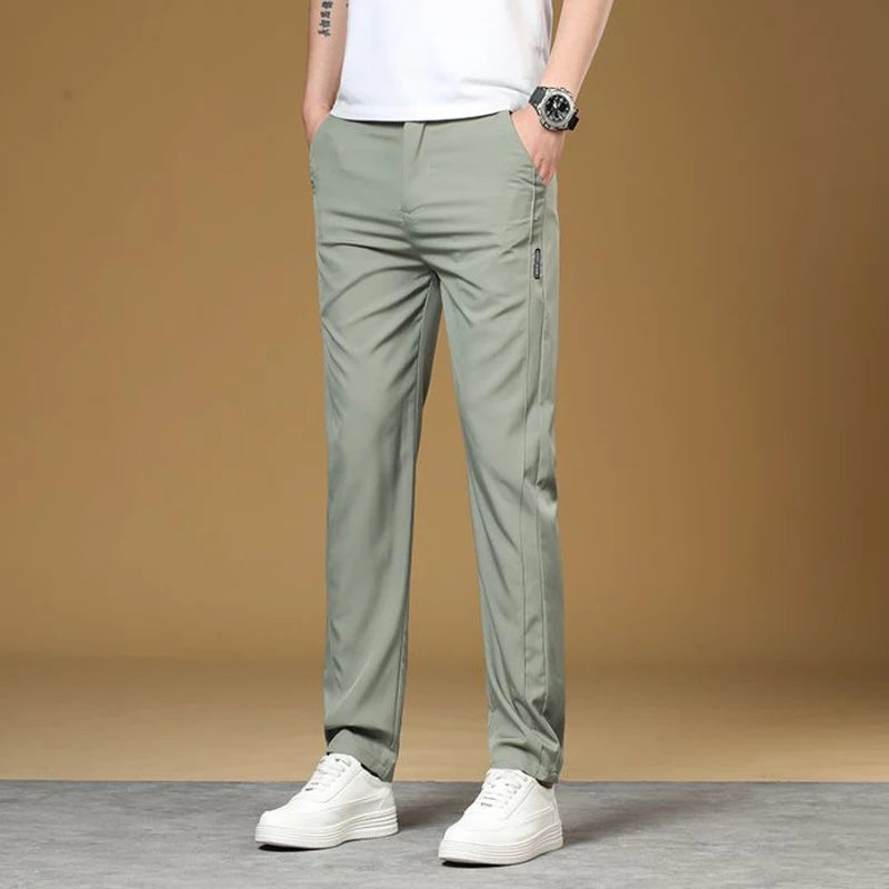 Spring and Autumn Men's Golf Pants High Quality Elastic Fashion Leisure Multi Functional Breathable Pants in Multiple Colors