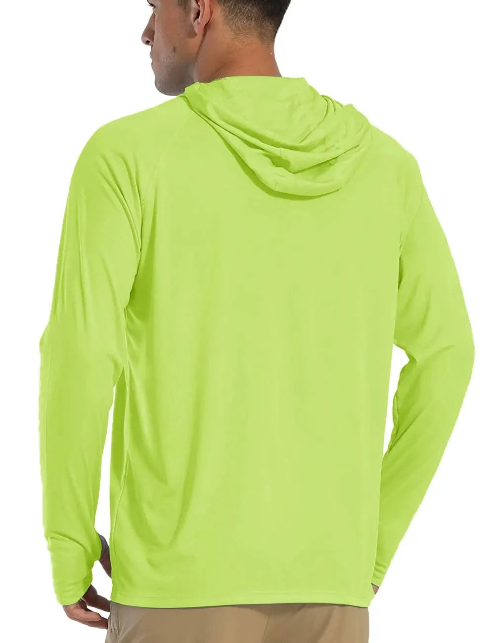 TACVASEN Men's Quick-Dry Long Sleeve Hooded T-Shirt
