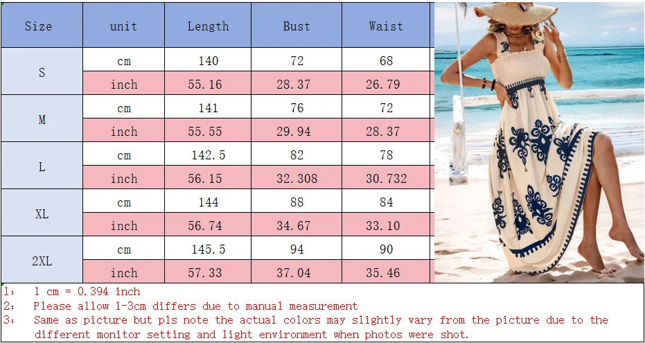 Square Collar Summer Sundress