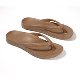 Crestar Women's Orthopedic Flip Flops Summer New EVA Sandals For Plantar Fasciitis Relief Comfort Unisex Non-slip Beach Slippers