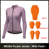 WOSAWE Women Motorcycle Jacket Summer Rider Shirt Back Support Pads Street Riding Jacket Moto Soft Gear Motorcyclist Clothing