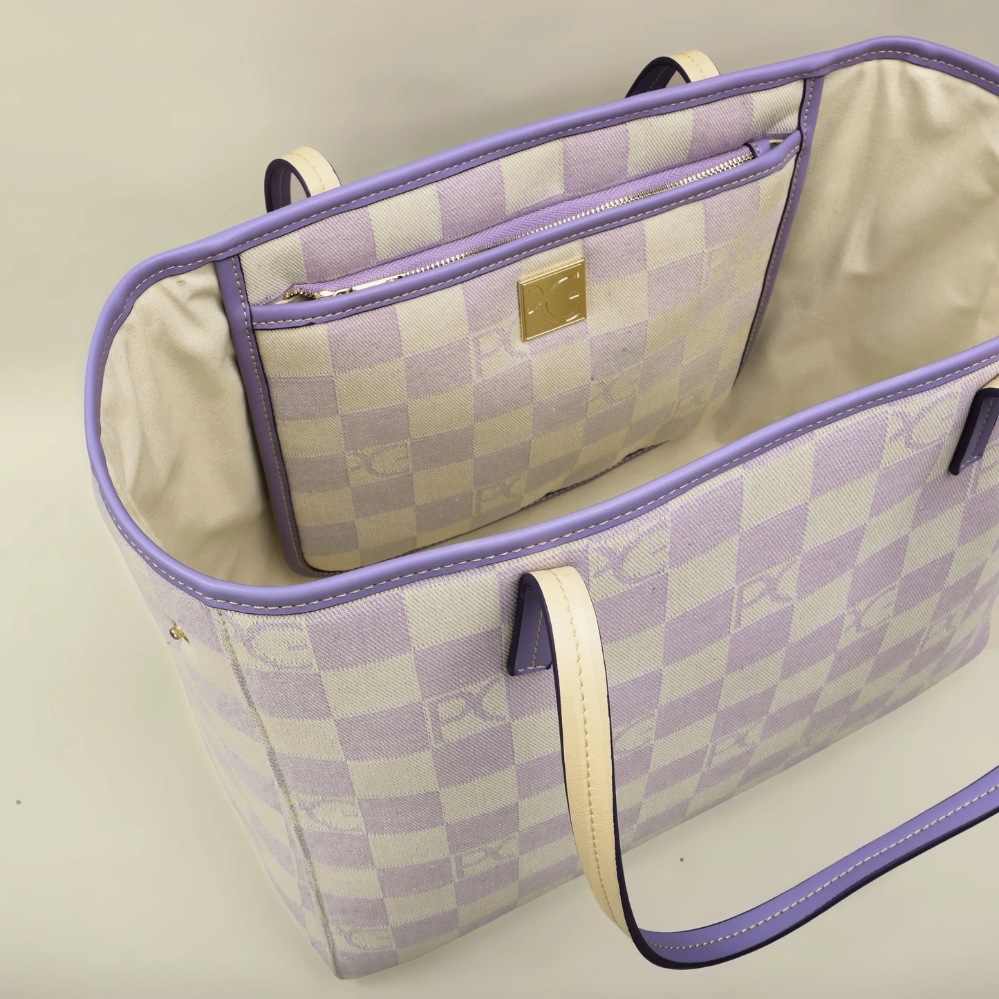 PG PATSY GARIS Luxury Brand Fashion Printed Women's Handbag 2026 Classic Commuting Multi functional Large Capacity Handbag