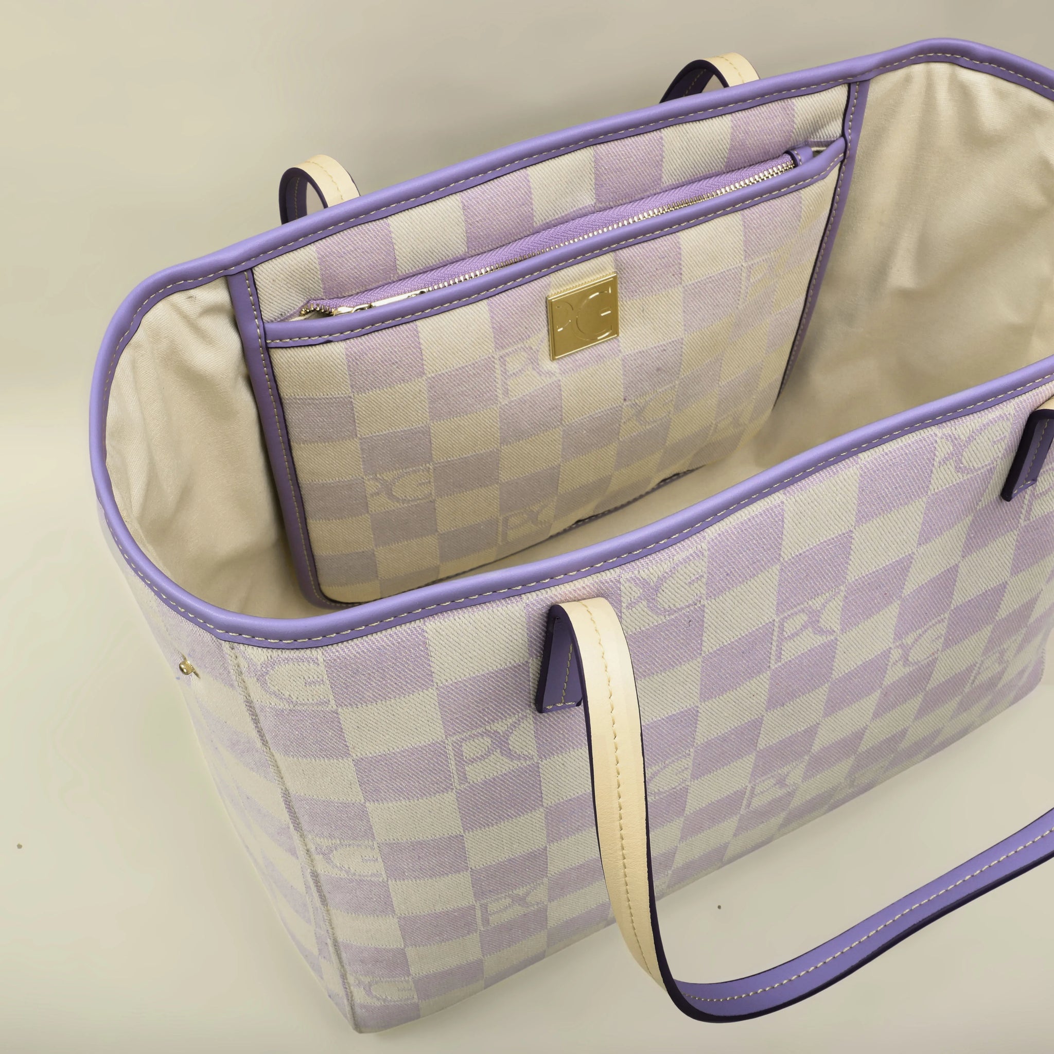 PG PATSY GARIS Luxury Brand Fashion Printed Women's Handbag 2026 Classic Commuting Multi functional Large Capacity Handbag