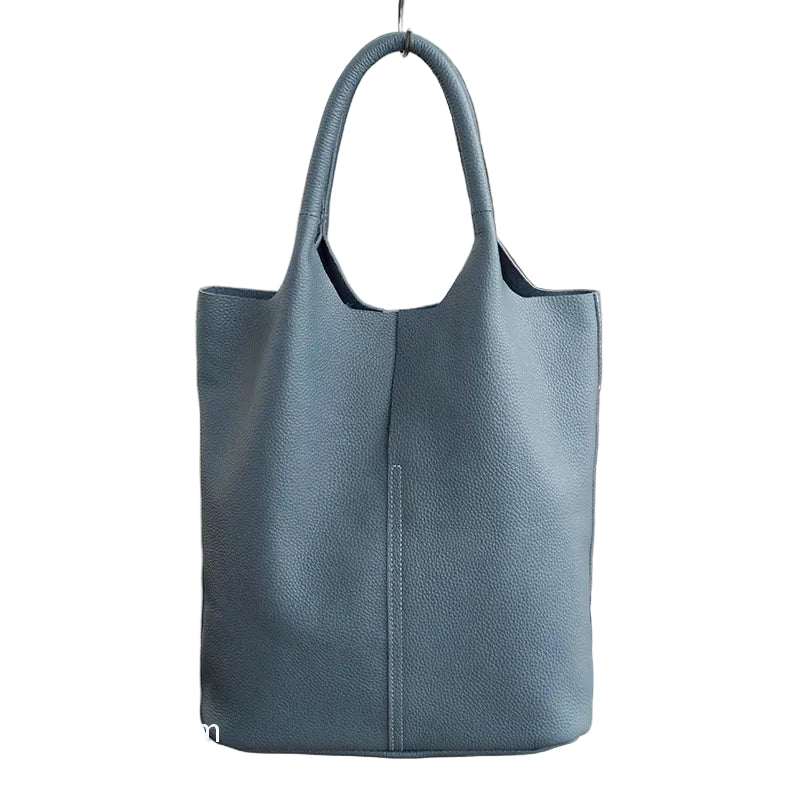 Luxury Soft Leather Bucket Bag | Large Women’s Shoulder Bag