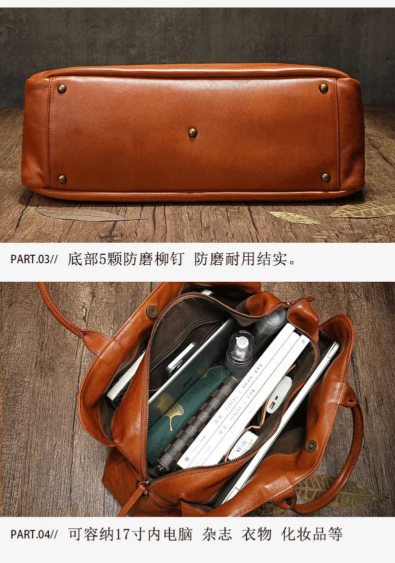 Genuine Leather Women's Luxury Crossbody Shoulder Bag