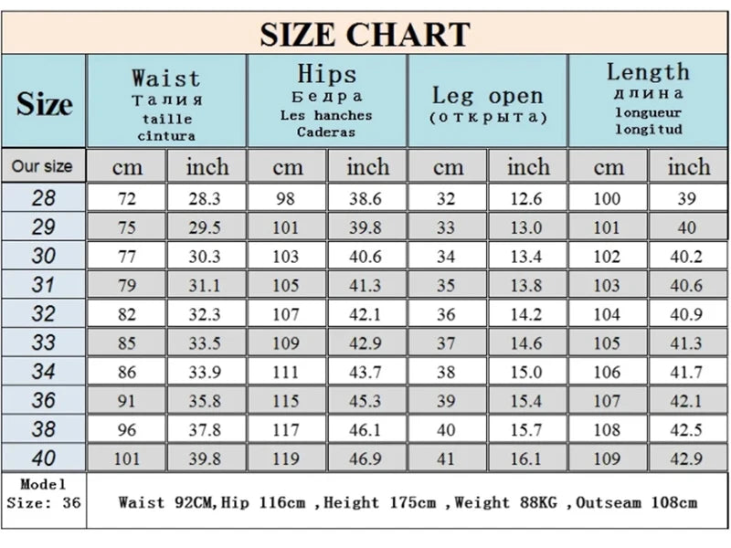 Men’s Classic Black Straight-Leg Stretch Jeans