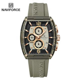 Men’s Waterproof Quartz Watch - Silicone Sport Strap