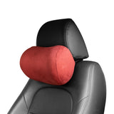 Forbell Car Headrest Pillow Suede Fabric Car Neck Pillow Car Seat Pillow Rest Headrest Memory Foam Headrest Car Accessories