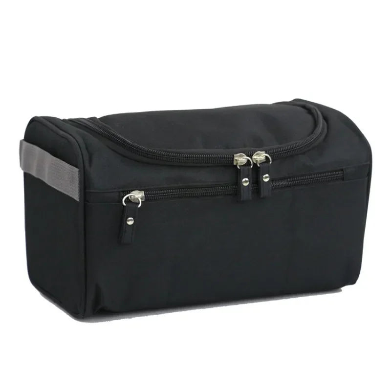 Portable Makeup Bag Unisex Capacity Waterproof Cosmetic Organizer Toiletry Hanging Case Pouch for Women Men Wash Shaving Make Up