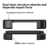 Aluminum Bumper iPhone Case with Arc Design