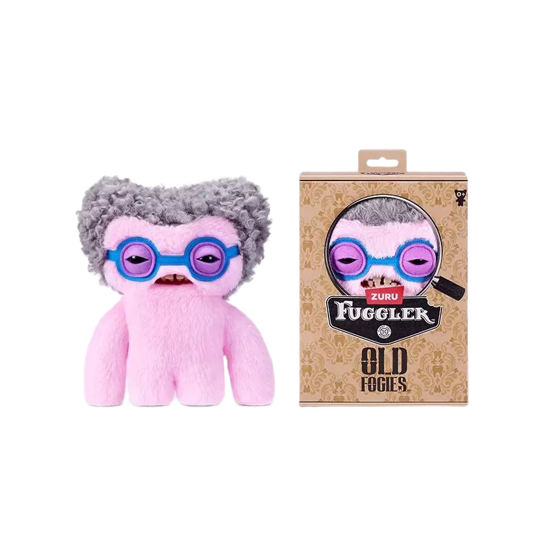 Original Fuggler Funny Ugly Teeth Monster Plush Toy Fugg Old Fogies Alley Cats Care Bears Powerpuff Girls Stuffed Plushies Dolls