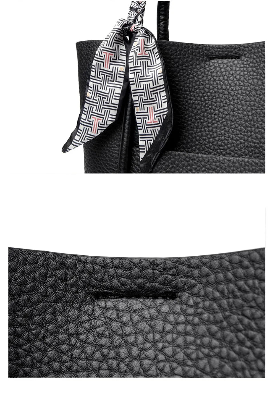 Genuine Soft Leather Tote Bag Women's Large Capacity Carrying Bags Designer Handbag Vintage Shoulder Bag Brand Commuting Bags