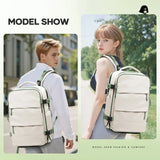 Large Travel Backpack Storage Vacuum Compression Bags with Pump, Waterproof Vacpack Backpack Women Men Business Vacuum Backpack