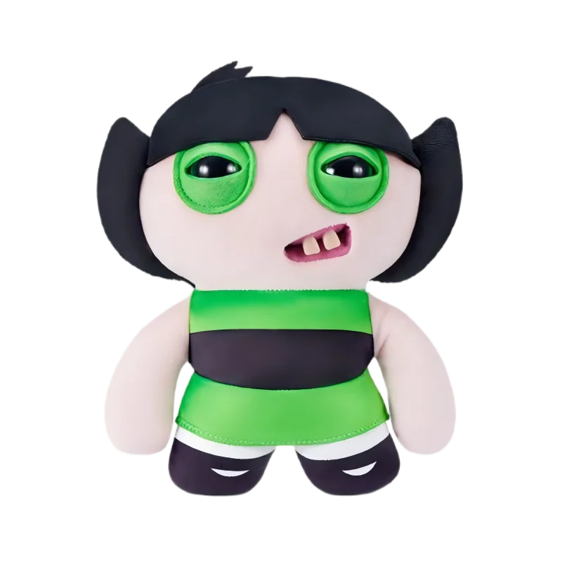 Original Fuggler Funny Ugly Teeth Monster Plush Toy Fugg Old Fogies Alley Cats Care Bears Powerpuff Girls Stuffed Plushies Dolls