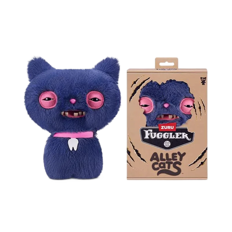 Original Fuggler Funny Ugly Teeth Monster Plush Toy Fugg Old Fogies Alley Cats Care Bears Powerpuff Girls Stuffed Plushies Dolls