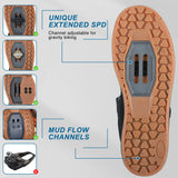 SANDUGO Men's Mountain Bike Shoes  Lightweight, Waterproof, Breathable MTB Shoes