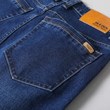 Cotton Men's Jeans Denim Pants Brand Classic Clothes Overalls Straight Trousers for Men Black Oversize Large Size 35 40 42 44 46