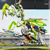 866PCS MOC Creative Dragonfly Mechanical Model Building Blocks Kit DIY Construction Toy STEM Learning for Kids Adults Set