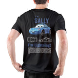 Men Sally I'm Lightning Cars T Shirts Lightning McQueen Graphic Tee
