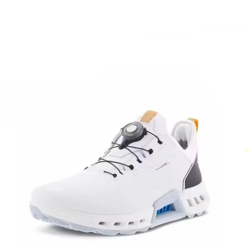 Men's Golf Shoes – Genuine Leather Athletic Sneakers