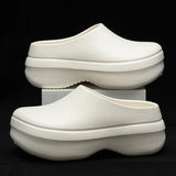 Women's Slippers Minimalist Non Slip Platform 5CM Thick Chef Shoes Men Indoor Outdoor Beach Garden Fashion Couple Sandals