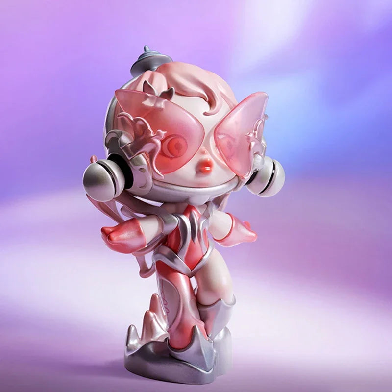 POP MART SKULLPANDA The Sound Series Blind Box Toys Kawaii Anime Blind Box Action Figure Surprise Mystery Box Dolls Girls Gift