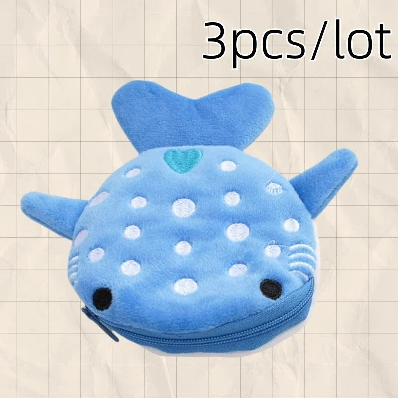 Shark Plush Coin Purse & Keychain